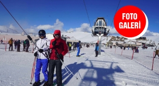 Yedikuyular Kayak Merkezi Hafta Sonu Doldu Taştı