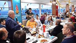 BASIN MENSUPLARI MAHÇİÇEK’LE İFTARDA BULUŞTU