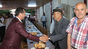 BAŞKAN BOZDAĞ MUHTARLARLA İFTARDA BİR ARAYA GELDİ