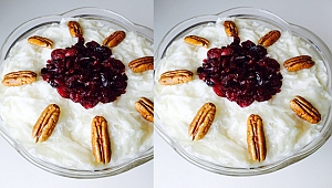 Bir Ramazan klasiği olan güllaç, pikan ceviziyle daha lezzetli!