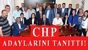 CHP ADAYLARINI TANITTI!