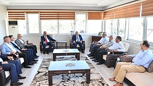 MAHÇİÇEK, ESNAF VE SANATKÂRLAR ODASINA ZİYARET