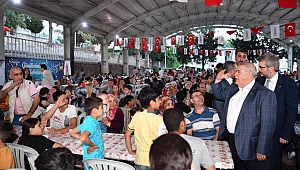 MAHÇİÇEK, İFTAR PROGRAMINDA VATANDAŞLARLA BİR ARAYA GELDİ