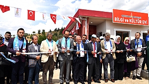 Maksutlu Bilgi ve Kültür Evi Açılışı Gerçekleştirildi