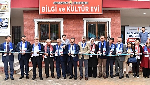 ONİKİŞUBAT BELEDİYESİ KIRSALDA BİLGİ VE KÜLTÜR EVLERİ AÇILIŞINI GERÇEKLEŞTİRDİ