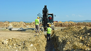 SANAYİ’DE ALTYAPI ÇALIŞMALARI SÜRÜYOR