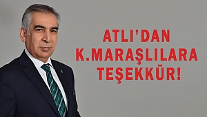 ATLI’DAN KAHRAMANMARAŞLILARA TEŞEKKÜR!