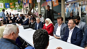 BAŞKAN ERKOÇ AFŞİN’DE…