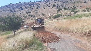 BÜYÜKNACAR YOLU GENİŞLETİLİYOR