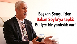 CHP’den Bakan Soylu’ya tepki var: Bu işte bir yanlışlık var!