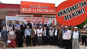 Döngele ve Demrek Bilgi ve Kültür Evi Açılışı Gerçekleştirildi