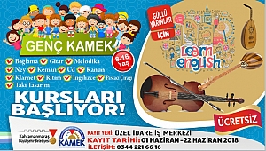 KAMEK’TEN YAZ DÖNEMİ KURSLARI