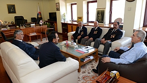 Muharip Gaziler, Rektör Prof. Dr. Niyazi Can'a KSÜ'den Beklentilerini Aktardı