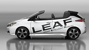 NISSAN, üstü açılır LEAF’i tanıttı