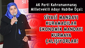 ÖÇAL: SİYASİ MANDAYI KURAMADILAR EKONOMİK MANDAYI KURMAYA ÇALIŞIYORLAR