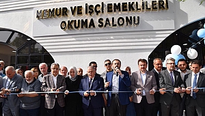 ONİKİŞUBAT BELEDİYESİ’NDEN MEMUR VE İŞÇİ EMEKLİLERİ İÇİN OKUMA SALONU!