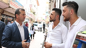 PAZARCIK’TA SEÇİM ÇALIŞMALARI DEVAM EDİYOR