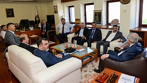 Rektör Can, Milletvekili Dilipak ve AK Parti Kahramanmaraş Teşkilatını Ağırladı