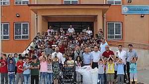 Saçaklızade İlkokulu'ndan Mavi Kapak Kampanyası