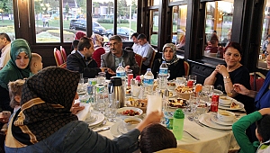  Şehit Aileleri İftarda Bir Araya Geldi