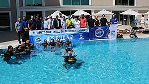 SUYUN ALTINDA ENGELLERİ AŞACAKLAR