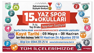 YAZ SPOR OKULLARI 29 HAZİRAN’DA AÇILIYOR