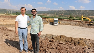 BAŞKAN BOZDAĞ, PAZARCIK DEVLET HASTANESİ İNŞAATINI İNCELEDİ