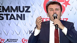 BAŞKAN ERKOÇ: BAYRAĞINIZI ALIP GELİN