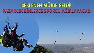 BEKLENEN MÜJDE GELDİ! PAZARCIK BİNLERCE SPORCU AĞIRLAYACAK!