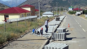 BÜYÜKKIZILCIK KALDIRIMLARINA PARKE