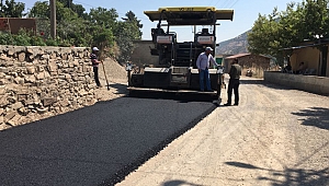 DEDELER YOLU DA ASFALTLANDI