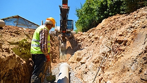 ESENKÖY KANALİZASYON ALTYAPISINA KAVUŞUYOR