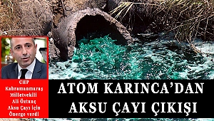 KAHRAMANMARAŞ’IN KANAYAN YARASI MECLİS GÜNDEMİNDE