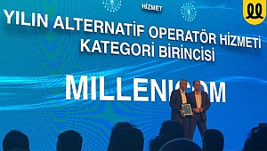 Millenicom, Yılın Alternatif Operatör Hizmeti Seçildi!