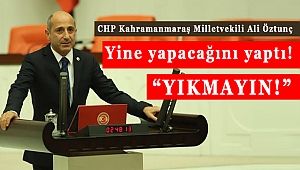 ÖZTUNÇ, YİNE YAPACAĞINI YAPTI!