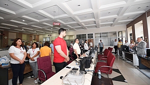 Başkan Mahçiçek’ten Personelleriyle Anlamlı Bayramlaşma