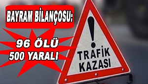 Bayram Bilançosu: 96 Ölü, 500’den Fazla Yaralı