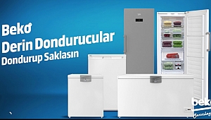Beko Derin Dondurucular Dondurup Saklasın, Ne Varsa Taze Kalsın