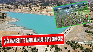 Çağlayancerit’te Tarım Alanları Suya Doyacak!