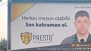 Halisdemir'in Ailesinden Reklam Afişine Tepki
