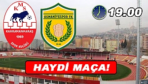 Haydi Kahramanmaraşspor - Osmaniyespor Maçına!