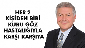 HER 2 KİŞİDEN BİRİ KURU GÖZ HASTALIĞIYLA KARŞI KARŞIYA