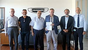 Hidromek'ten Mesleki Eğitime Bir Destek Daha