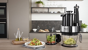 Hotpoint spirilizatörlü multi blender sebze ve meyvelere yaratıcı bir dokunuş katıyor