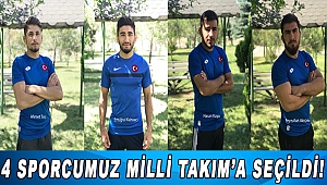 Kahramanmaraşlı Güreşçiler Milli Takıma Seçildi