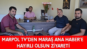 MARPOL TV’DEN MARAŞ ANA HABER’E HAYIRLI OLSUN ZİYARETİ
