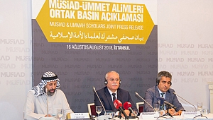 MÜSİAD-Ümmet Âlimleri Ortak Basın Açıklaması