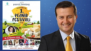 Pazarcık Belediyesi Peynir Festivali Düzenliyor!