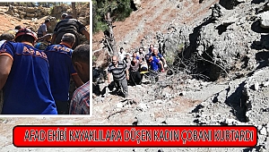 AFAD Ekibi Kayaklılara Düşen Kadın Çobanı Kurtardı!