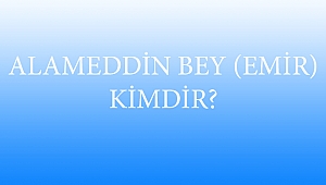 ALAMEDDİN BEY (EMİR) KİMDİR?
